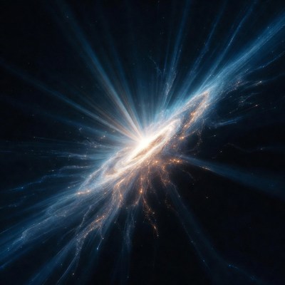 Spiral Galaxy with Bright Core