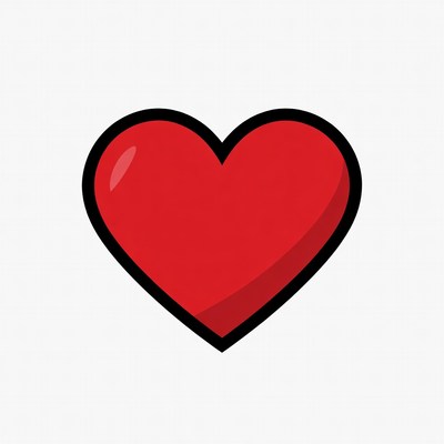 Red heart illustration
