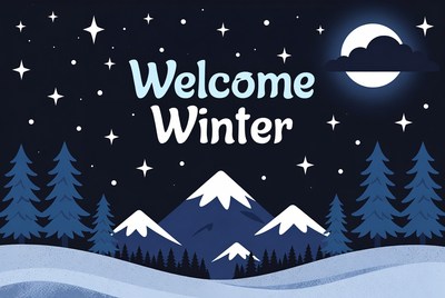 Welcome Winter Illustration