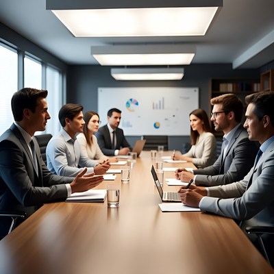 Business team in meeting