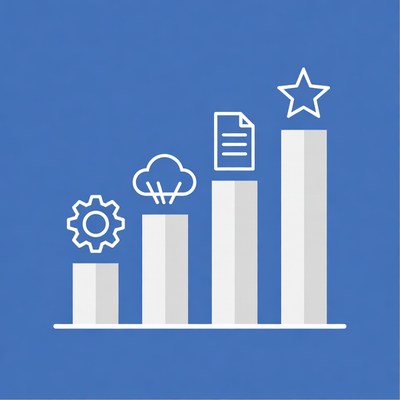 Progress Bar Chart Icons