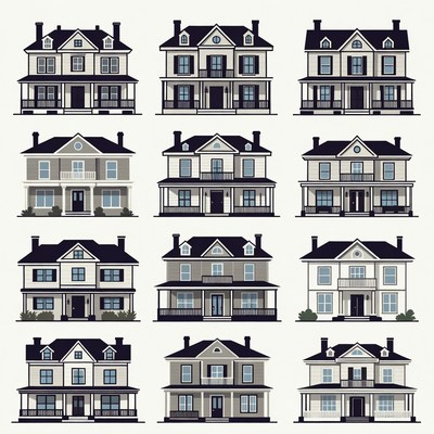 Vector Houses Collection