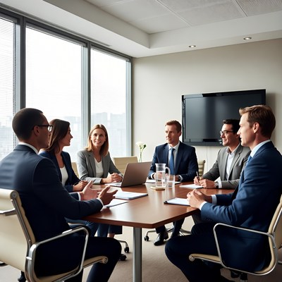 Business team in meeting