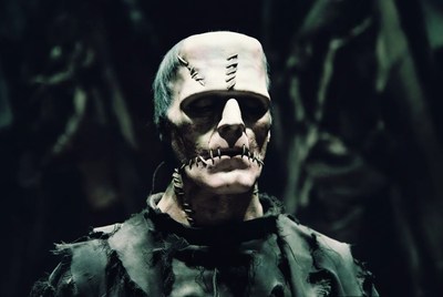 Frankenstein Monster Closeup Portrait