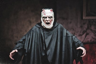 Mummy Monster with Bandages and Blood