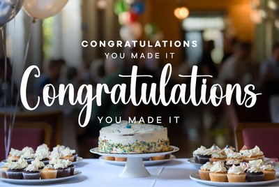 Congratulations You Made It Cake