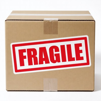 Fragile Cardboard Box