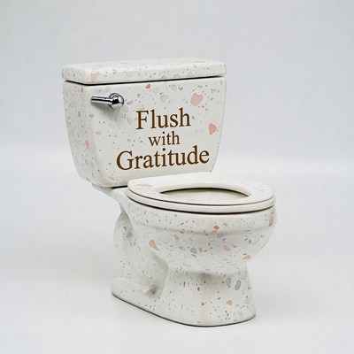 Flush with Gratitude Toilet