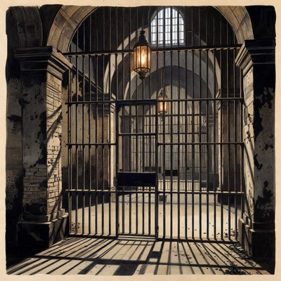 Heavy Iron Prison Gate Open