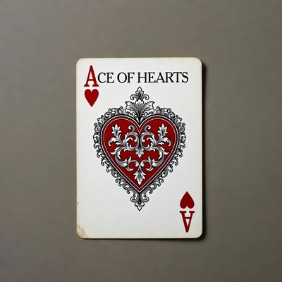 Ace of Hearts Playing Card
