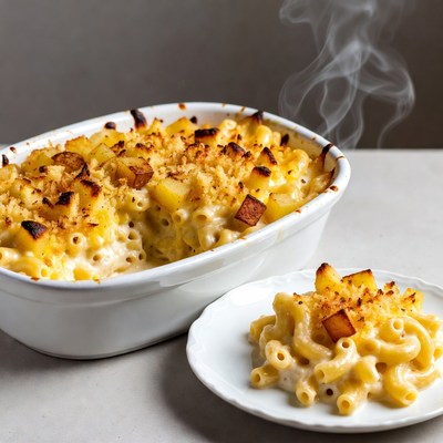 Steaming Mac and Cheese Casserole
