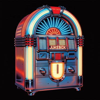 Vintage Neon Jukebox