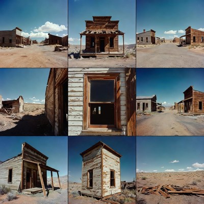 Abandoned Wild West Ghost Town