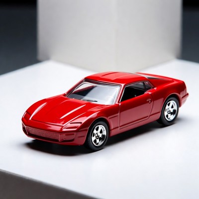 Red Die-Cast Sports Car