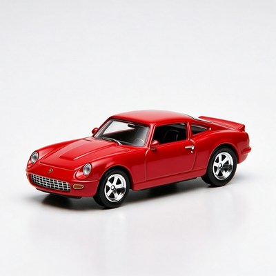 Red Ferrari 250 GTO Diecast Model