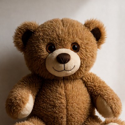 Cute brown teddy bear