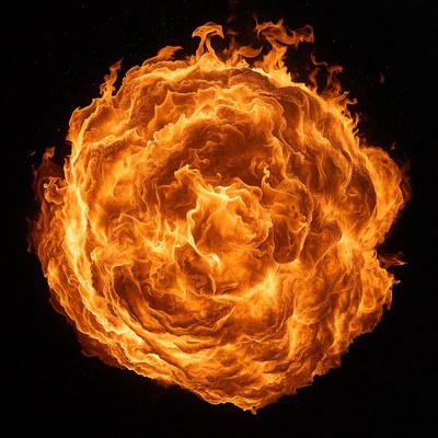 Fiery Ball of Flames