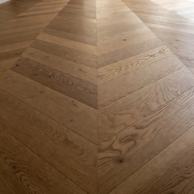 Herringbone Oak Wood Floor