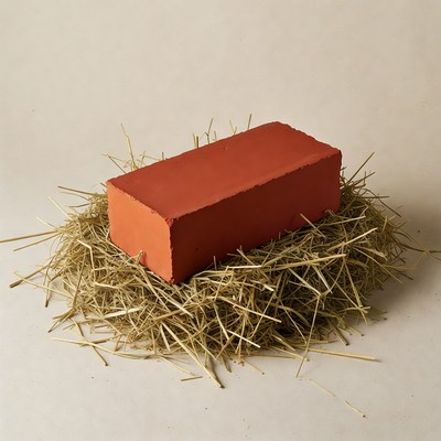 Red Brick in Hay Nest