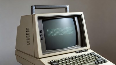 Vintage Portable Computer Terminal