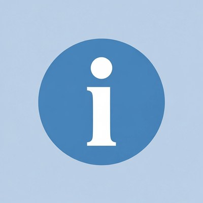 Blue Information Icon