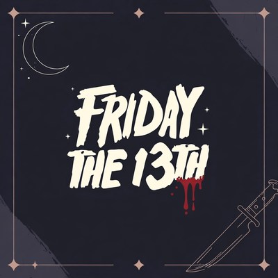 Friday the 13th Horror Graphic