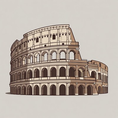 Colosseum Illustration