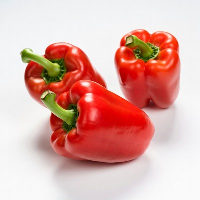 Fresh Red Bell Peppers