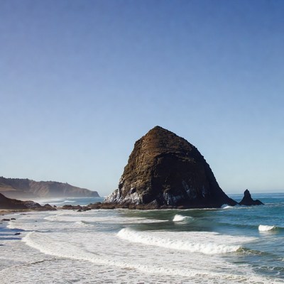 Haystack Rock at Cannon Beach