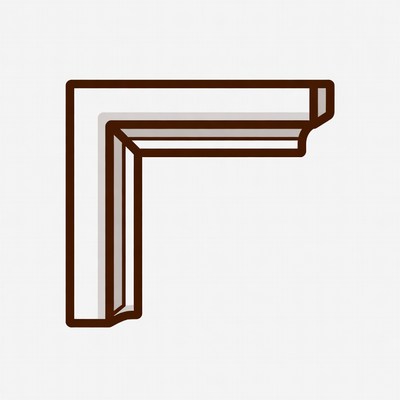Corner Window Frame Icon