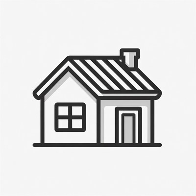 Line Art House Icon