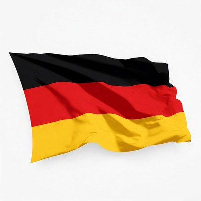 German Flag Waving