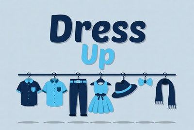 Dress Up Clothes Illustration