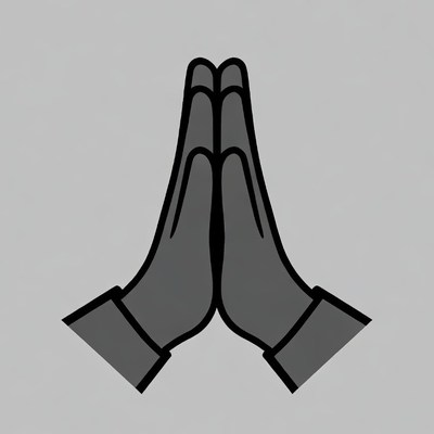Praying Hands Icon