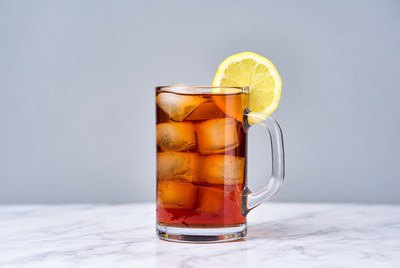 Iced Tea with Lemon Slice