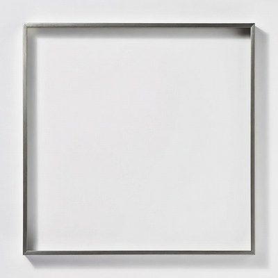 Empty Silver Picture Frame
