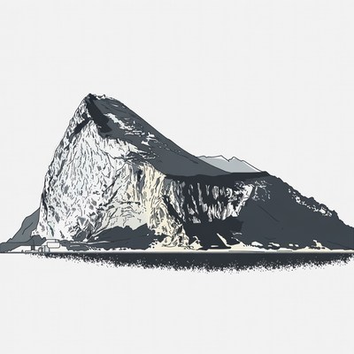Sugarloaf Mountain Illustration
