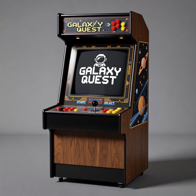 Galaxy Quest Arcade Cabinet
