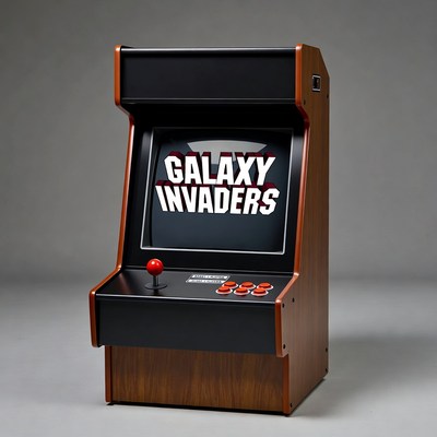 Galaxy Invaders Arcade Cabinet