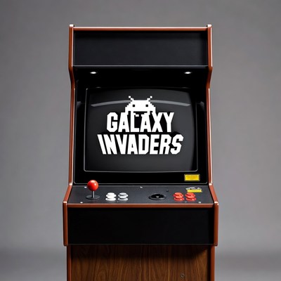 Galaxy Invaders Arcade Cabinet