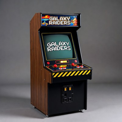 Galaxy Raiders Arcade Cabinet