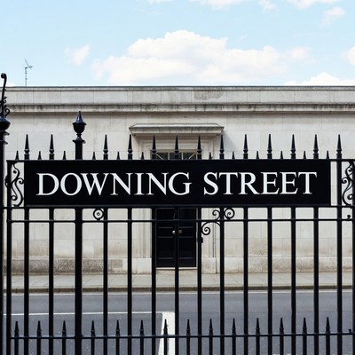 Downing Street Gate Entrance