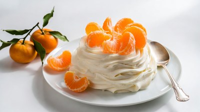 Mandarin Orange Cream Dessert
