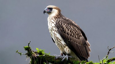 Harpy Eagle Perched on Branch