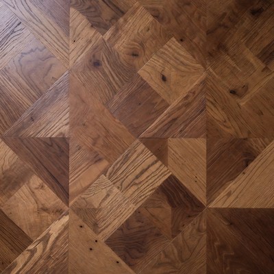 Herringbone Oak Wood Floor