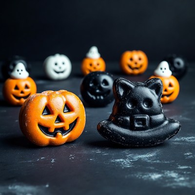 Halloween Pumpkins Ghosts Witch Soaps