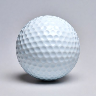 White Golf Ball