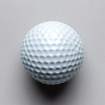 White Golf Ball