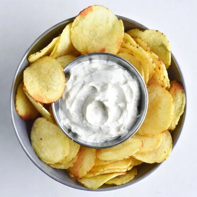 Potato Chips with Dip