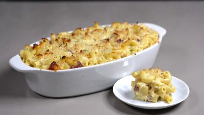 Baked Mac and Cheese in Dish